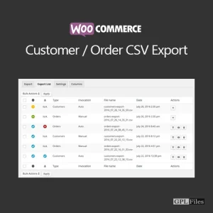 WooCommerce Customer/Order CSV Export 5.3.3