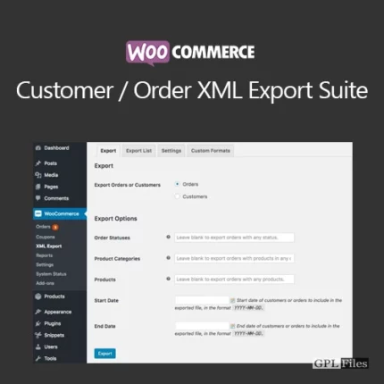 WooCommerce Customer/Order XML Export Suite 2.6.3