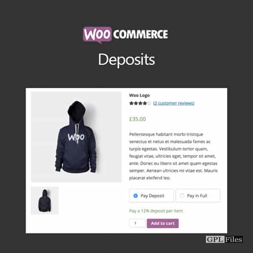 WooCommerce Deposits 1.6.0