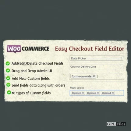 WooCommerce Easy Checkout Field Editor 2.6.2