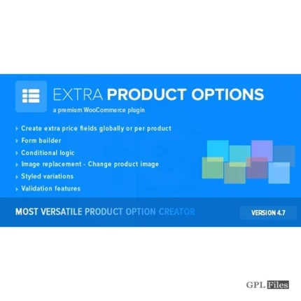 WooCommerce Extra Product Options 5.1