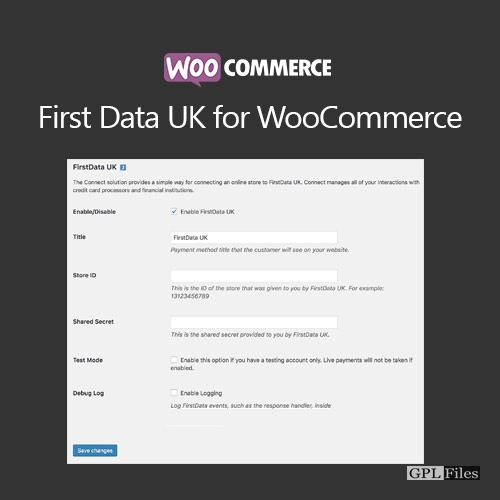 WooCommerce FirstData UK 1.1.5