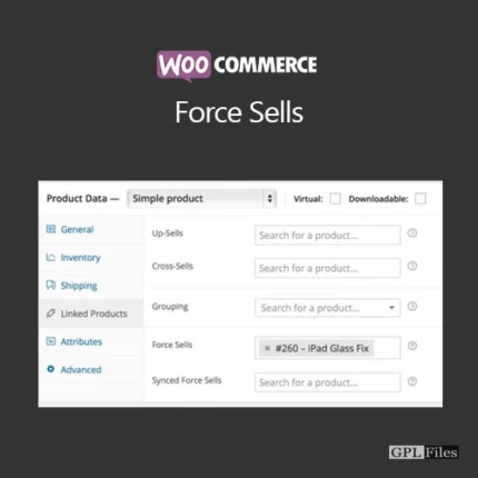 WooCommerce Force Sells 1.1.31