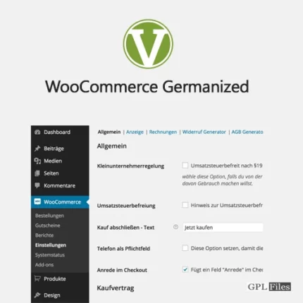 WooCommerce Germanized Pro by Vendidero 3.3.5