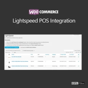 WooCommerce Lightspeed POS Integration 2.5.1