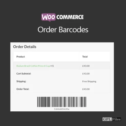 WooCommerce Order Barcodes 1.3.24