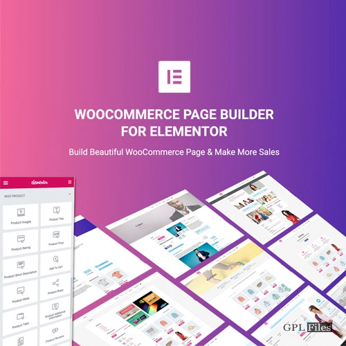 WooCommerce Page Builder For Elementor 1.1.6.6