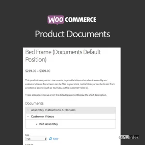 WooCommerce Product Documents 1.13.0