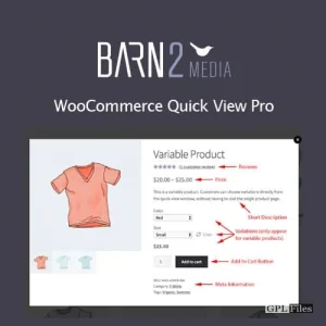 WooCommerce Quick View Pro By Barn2 1.6.8