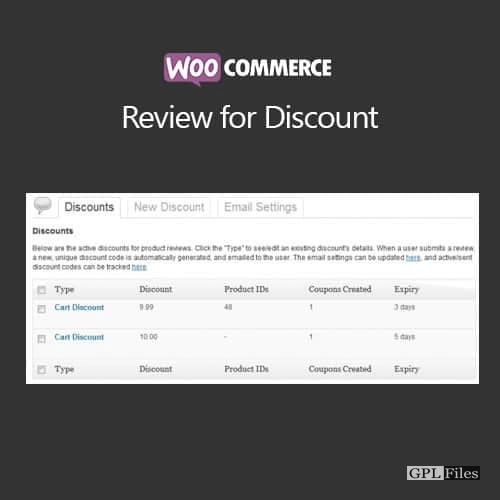 WooCommerce Review for Discount 1.6.22