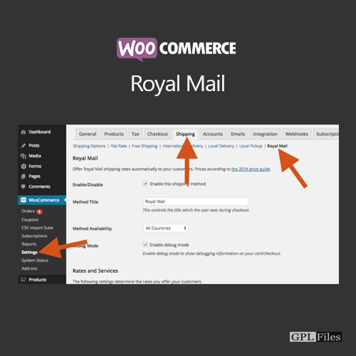 WooCommerce Royal Mail 2.5.43