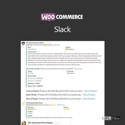 WooCommerce Slack 1.2.9