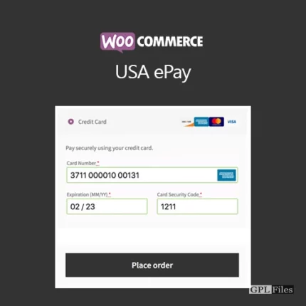 WooCommerce USA ePay 2.1.7