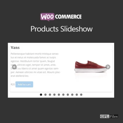 WooCommerce WooSlider Products Slideshow 1.0.23