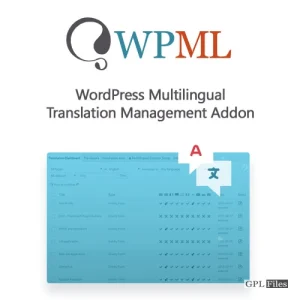 WordPress Multilingual Translation Management Addon 2.10.8