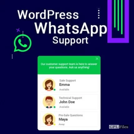 WordPress WhatsApp Support 2.3.3