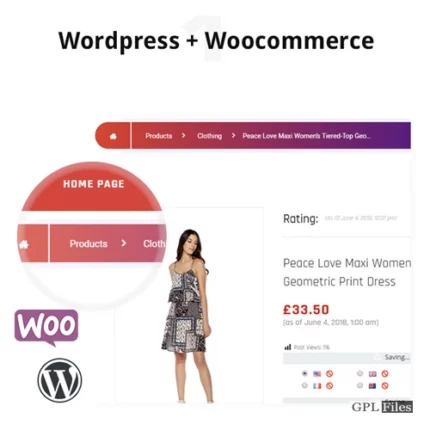 WordPress / WooCommerce Custom Breadcrumbs Plugin 1