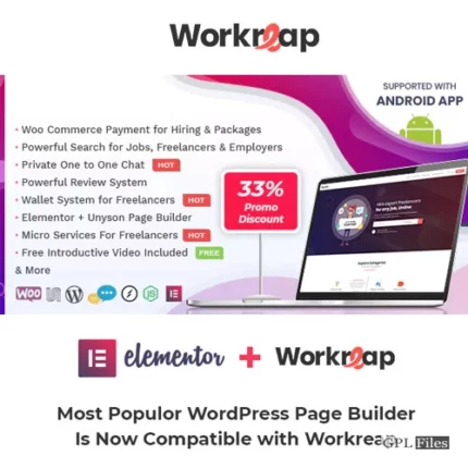 Workreap - Freelance Marketplace WordPress Theme 2.5.7