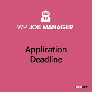 WP Job Manager Application Deadline Addon 1.2.5