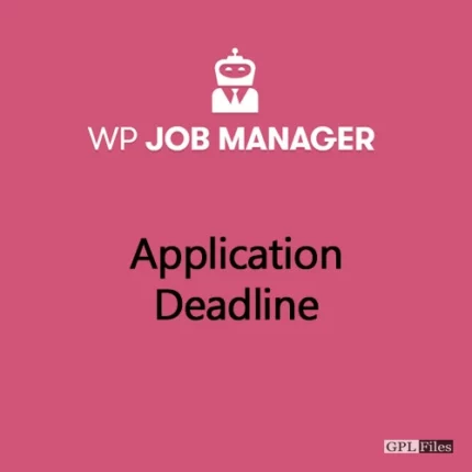 WP Job Manager Application Deadline Addon 1.2.5