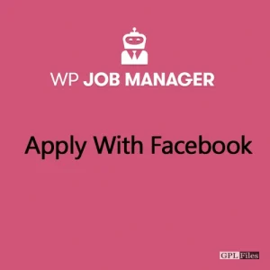 WP Job Manager Apply With Facebook Addon 1.1.0