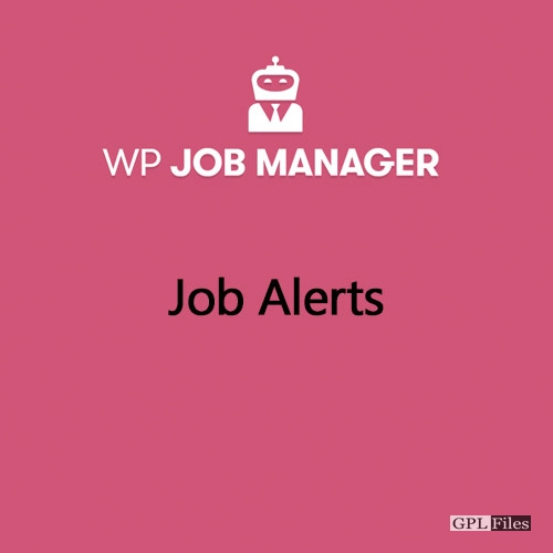 WP Job Manager Job Alerts Addon 1.5.5