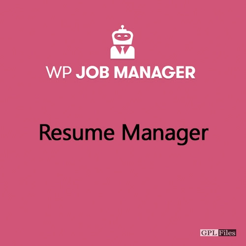 WP Job Manager Resume Manager Addon 1.18.6