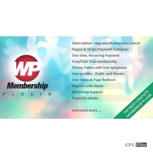 WP Membership 1.4.7