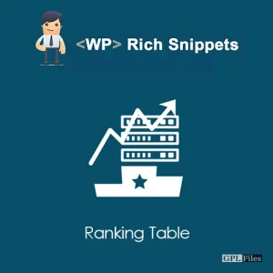 WP Rich Snippets Ranking Table 1.9.3