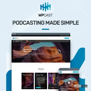 Wpcast - Audio Podcast WordPress Theme 1.4.6
