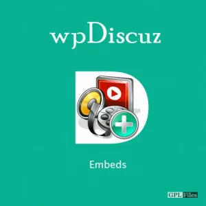 wpDiscuz - Embeds 1.1.0