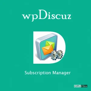 wpDiscuz - Subscription Manager 7.0.3