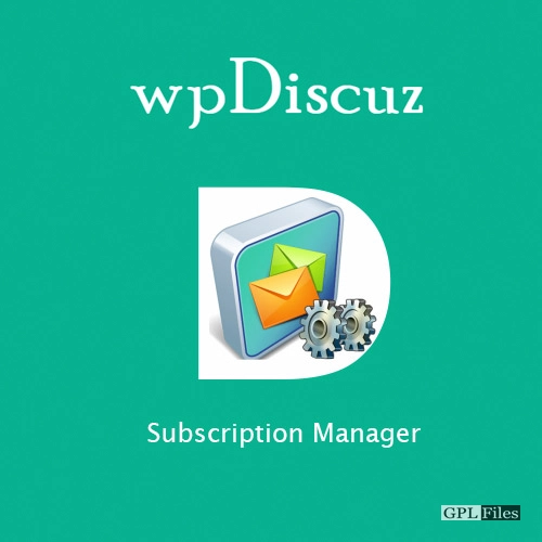 wpDiscuz - Subscription Manager 7.0.3
