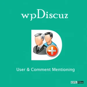 wpDiscuz User & Comment Mentioning 7.1.1