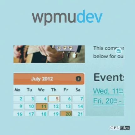 WPMU DEV BuddyPress Group Calendar 1.4.9
