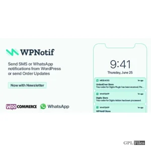 WPNotif SMS & WhatsApp Notifications 2.6