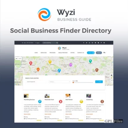 Wyzi - Business Finder WordPress Directory Listing Theme 2.4.5
