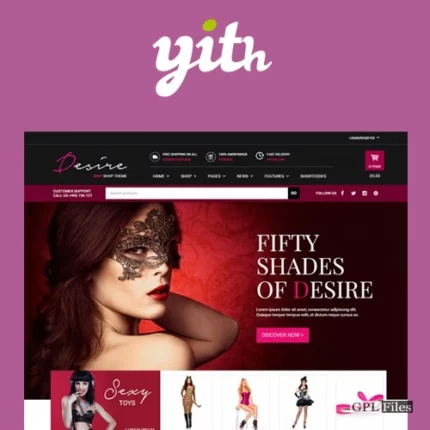 YITH Desire Sexy Shop | An Intriguing WordPress Theme 1.2.6