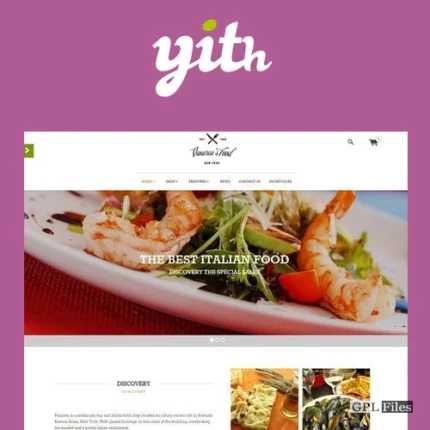 YITH Panarea | Restaurant and Food WordPress Theme 1.4.1