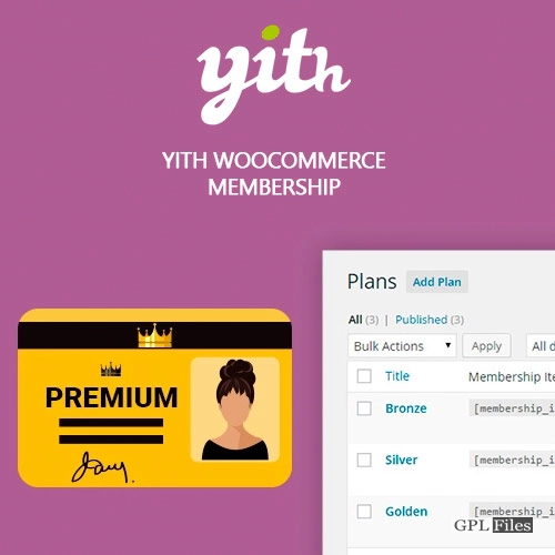 YITH WooCommerce Membership Premium 1.11.0
