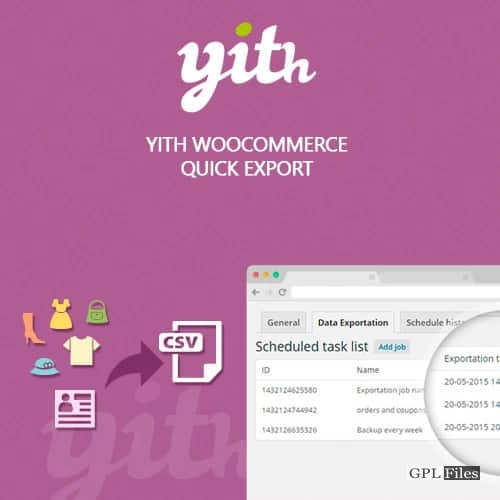 YITH WooCommerce Quick Export Premium 1.3.8