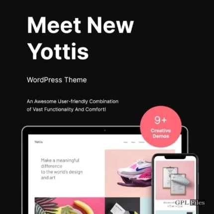 Yottis | Personal Creative Portfolio WordPress Theme & Store 1