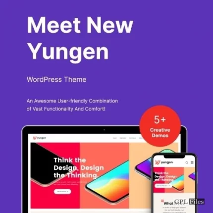 Yungen | Modern Digital Agency Business WordPress Theme 1.02