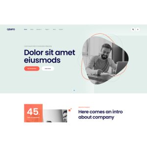 Qempo Theme - Digital Agency Services WordPress Theme 1.4.1