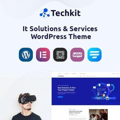 Techkit –Technology IT Solutions WordPress Theme