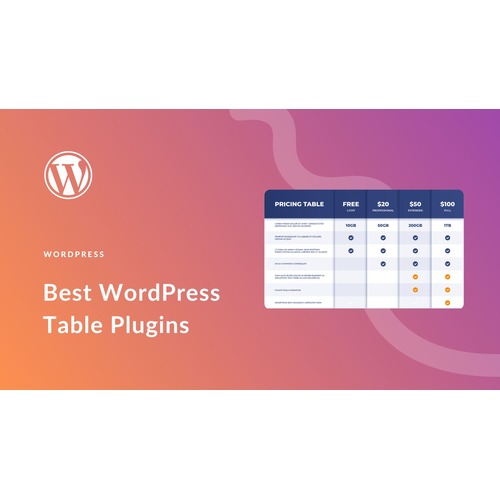 WP Table Manager WordPress Table Editor Plugin