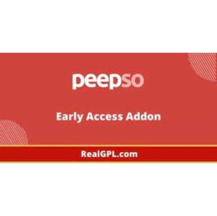 PeepSo Early Access Addon 6.1.3.0