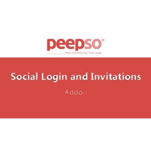 PeepSo Social Login & Invitations Addon 6.1.3.0