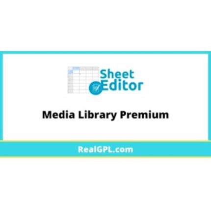 WP Sheet Editor Media Library Premium Addon 1.10.4