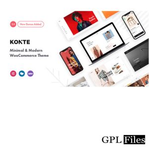 Konte Theme - Minimal & Modern WooCommerce WP Websites 2.4.5